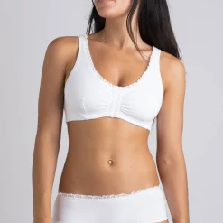 Postoperative brassièrebeha zonder beugels - sluiting voor