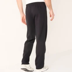 Praktische joggingbroek, ritsen opzij