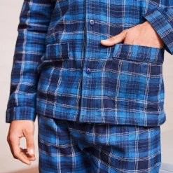 Pyjama in geruit flanel