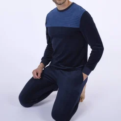 Pyjama in velours Daniel Hechter