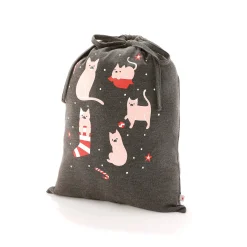 Pyjama met 'kat' print