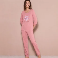 Pyjama met lange mouwen