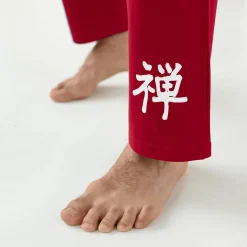 Pyjama met lange mouwen en bamboemotief