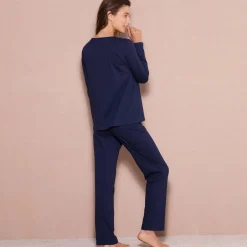 Pyjama met lange mouwen en