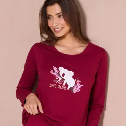 Pyjama met lange mouwen en