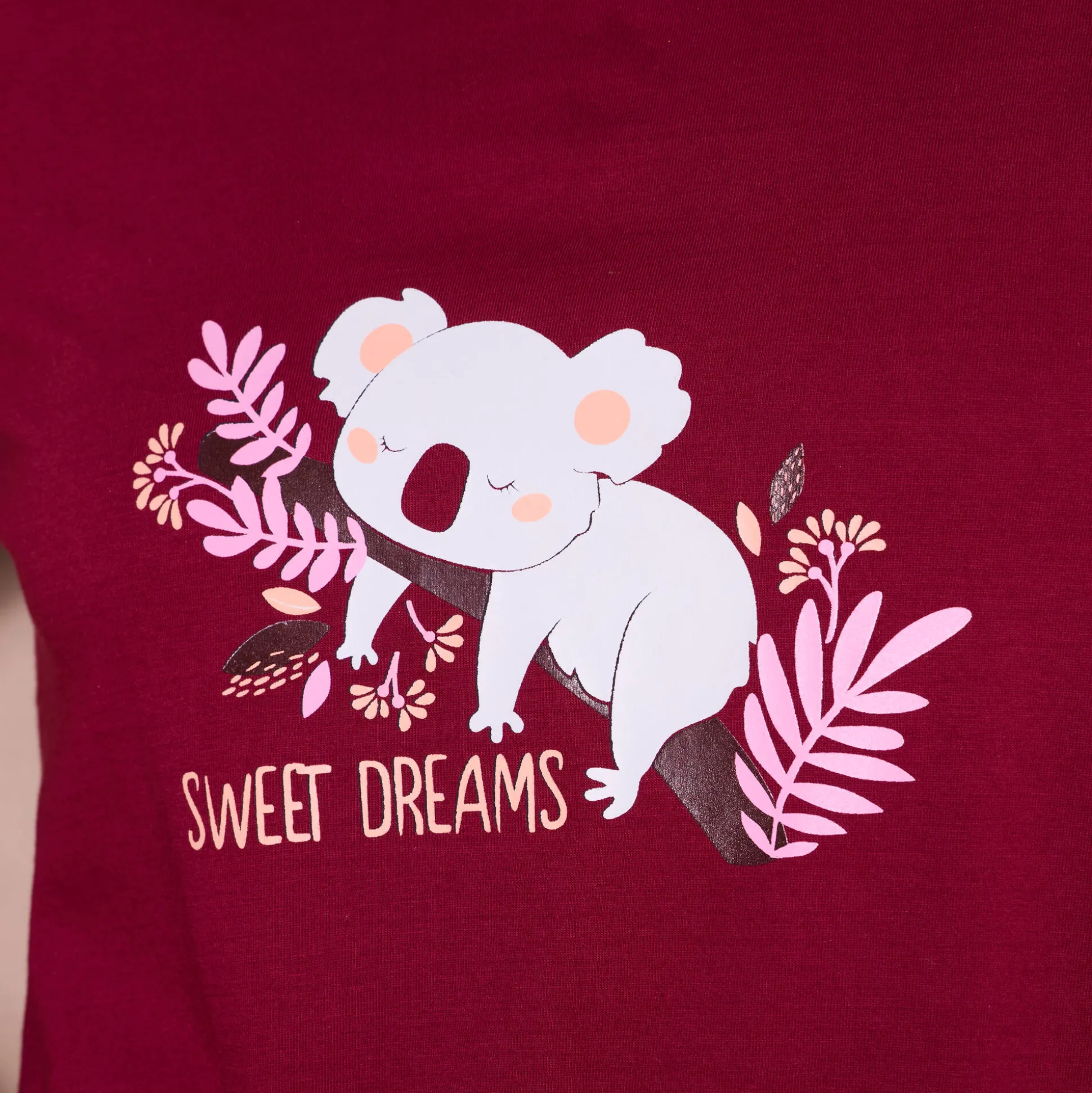 Pyjama met lange mouwen en "koala" motief