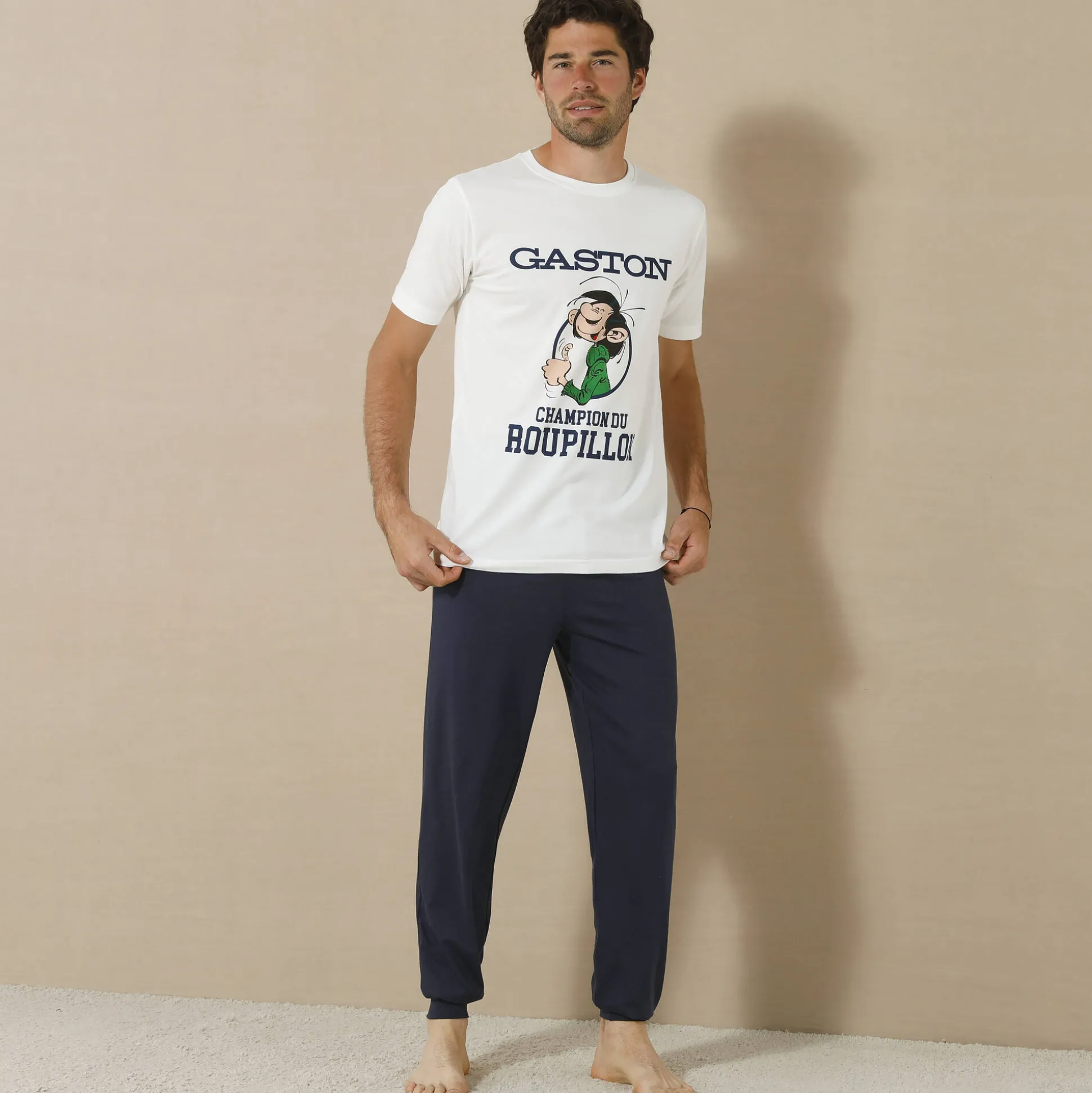 Pyjama met ronde hals, Gaston Lagaffe®