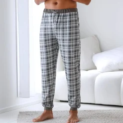 Pyjamabroek met aangetrokken pijponderkanten - set van 2