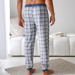 Pyjamabroek met aangetrokken pijponderkanten - set van 2