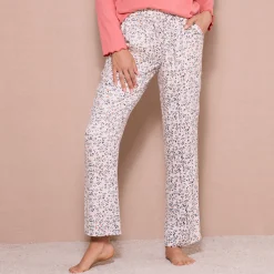 Pyjamabroek met bloemenprint