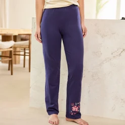 Pyjamabroek met bloemenprint