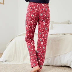 Pyjamabroek met bloemenprint