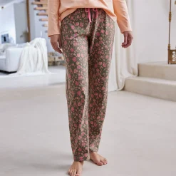 Pyjamabroek met bloemenprint 