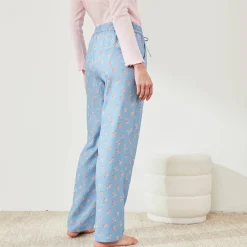 Pyjamabroek met bloemenprint