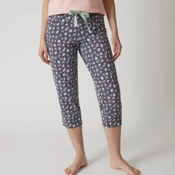 3/4-pyjamabroek met print "Beautiful"