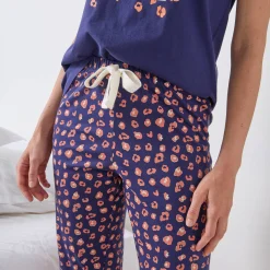3/4-pyjamabroek met print 