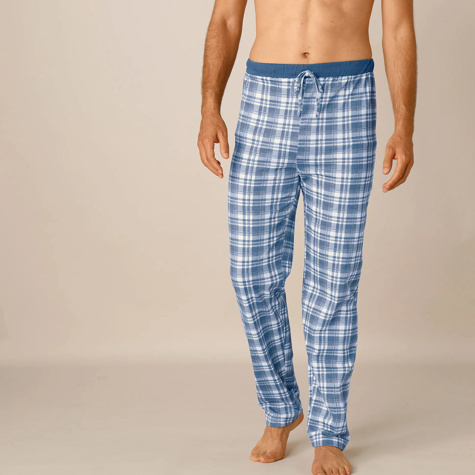 Pyjamabroek met rechte pijpen - set van 2