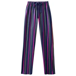 Pyjamabroek met strepenprint Estrella - katoen