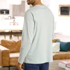 Pyjamashirt met lange mouwen
