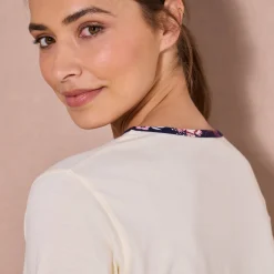 Pyjamashirt met lange mouwen