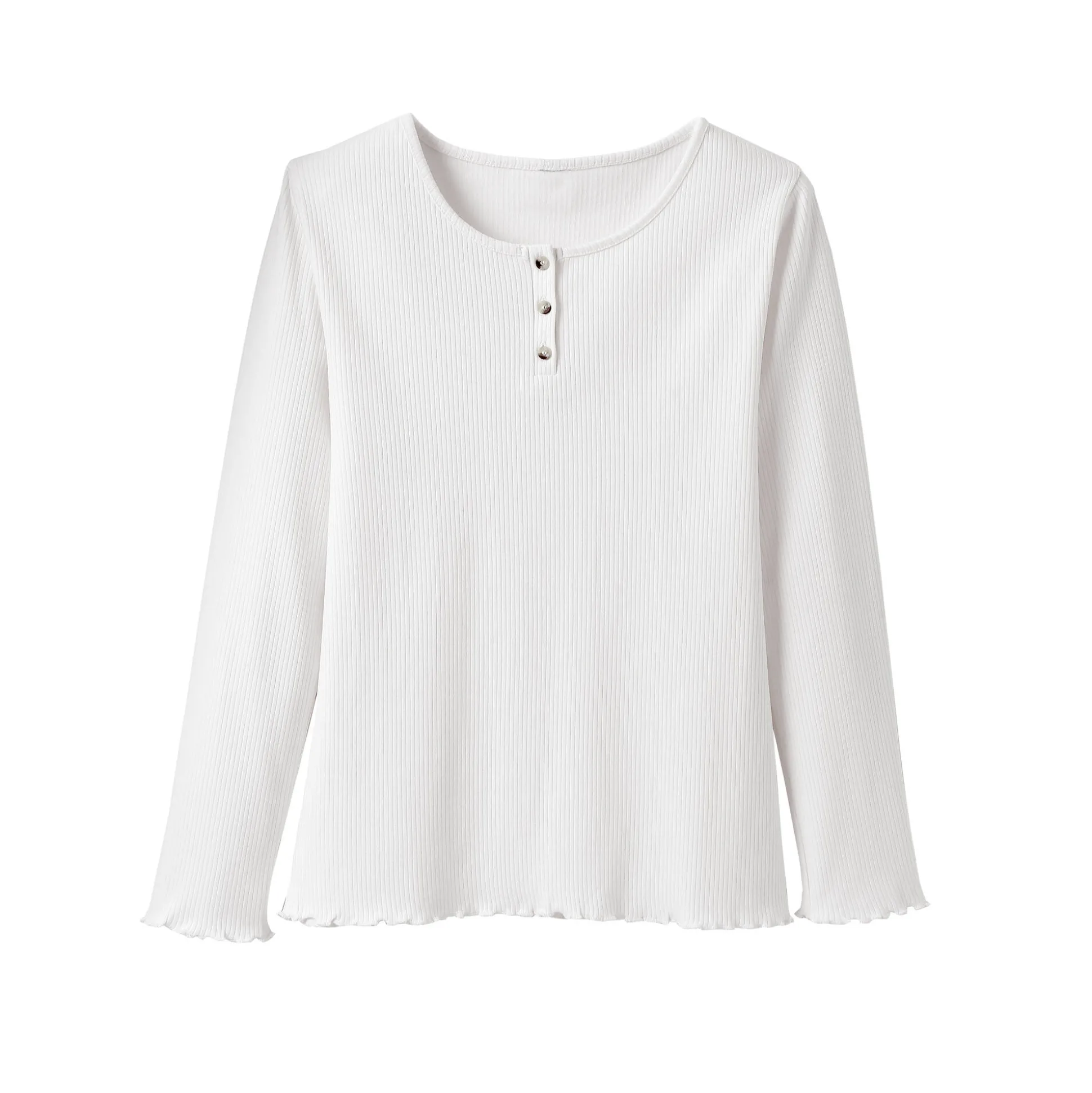 Pyjamashirt met lange mouwen