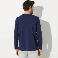 Pyjamashirt met lange mouwen