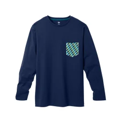 Pyjamashirt met lange mouwen
