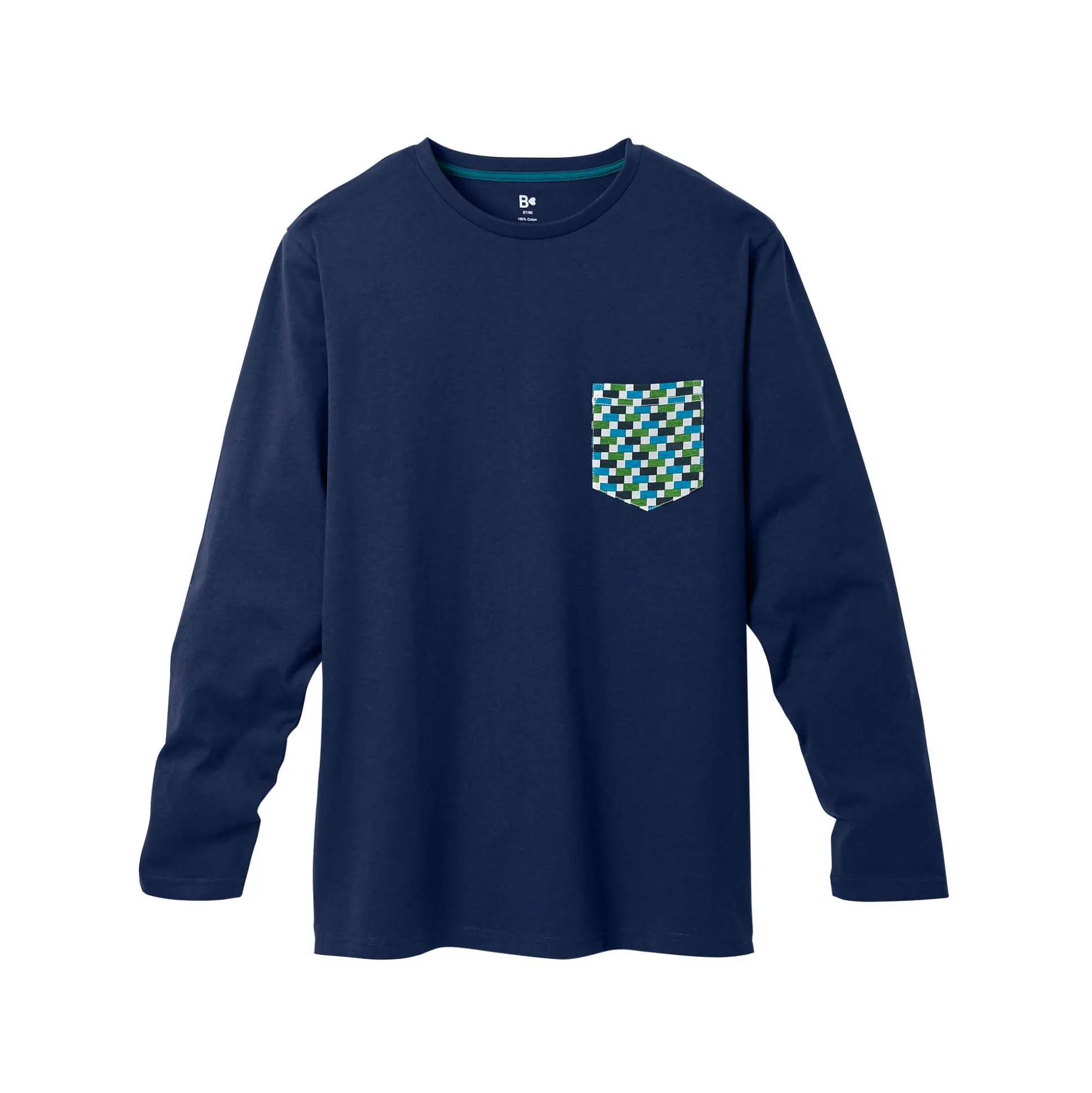 Pyjamashirt met lange mouwen