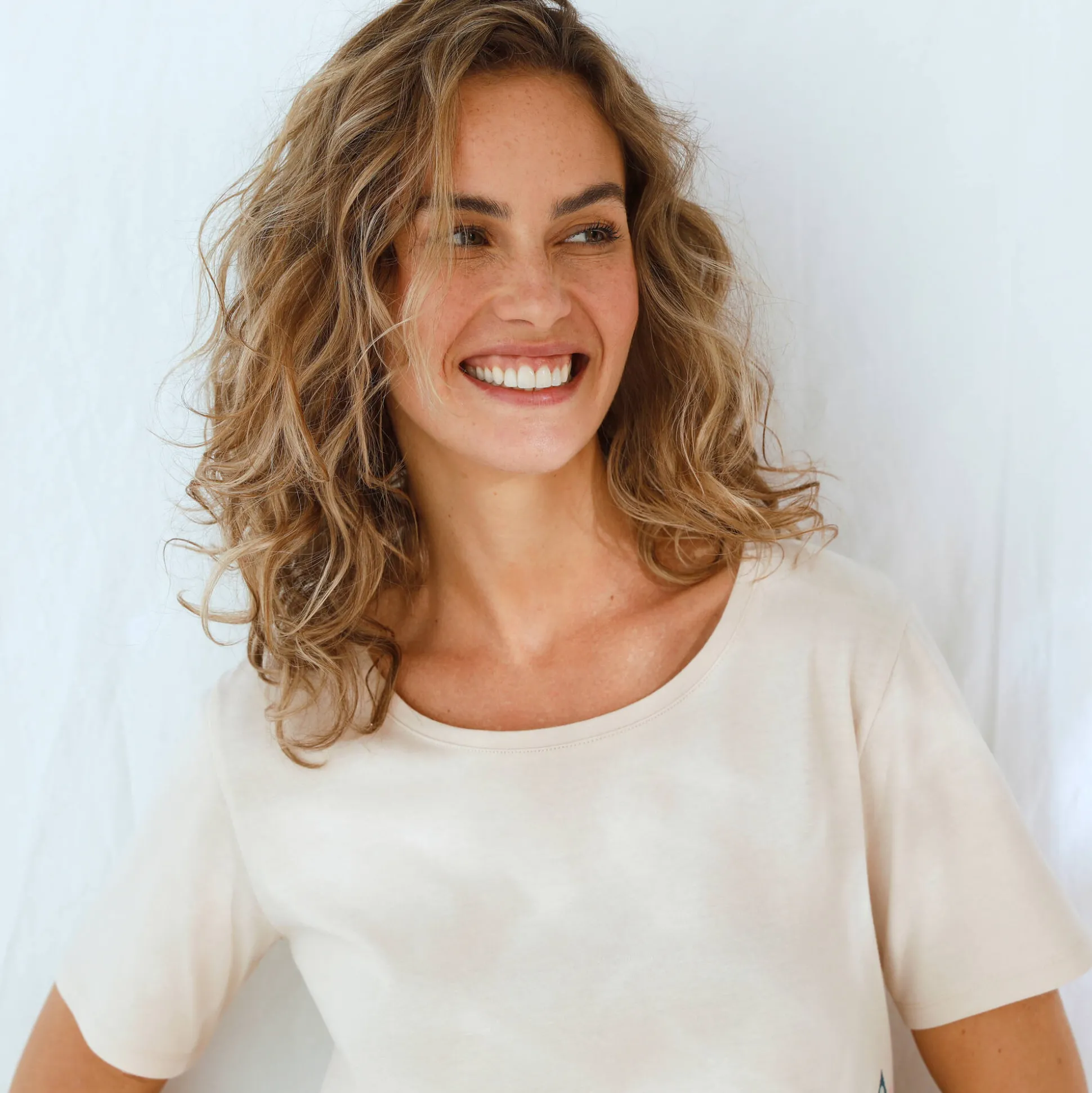 Pyjama-T-shirt met Ikat-print