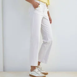 Rechte broek in 7/8-model