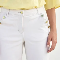 Rechte broek in 7/8-model