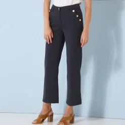 Rechte broek in 7/8-model