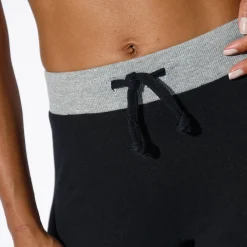 Rechte 3/4-broek in tricot
