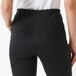 Rechte broek met platte buik-effect, tricot