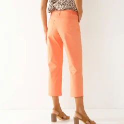 Rechte 7/8-broek met stretch