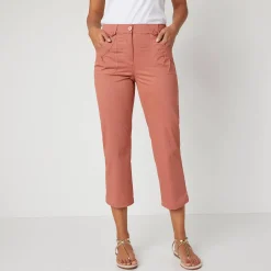 Rechte 7/8-broek met stretch
