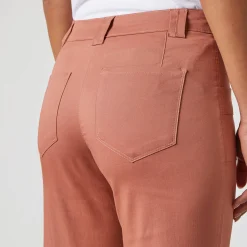 Rechte 7/8-broek met stretch