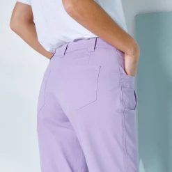 Rechte 7/8-broek met stretch