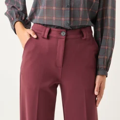 Rechte broek, milanotricot