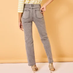 Rechte jeans met 5 zakken
