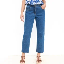 Rechte jeans met 5 zakken