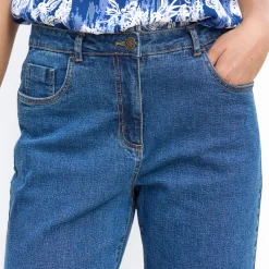 Rechte jeans met 5 zakken
