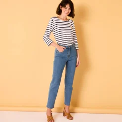 Rechte jeans met 5 zakken