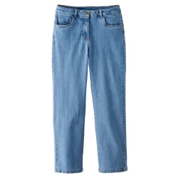 Rechte jeans met 5 zakken