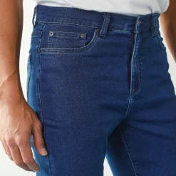 Rechte jeans met 5 zakken, ultrastretch denim - L32