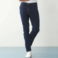 Rechte jeans met 5 zakken, ultrastretch denim - L28