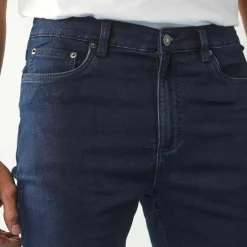 Rechte jeans met 5 zakken, ultrastretch denim - L28