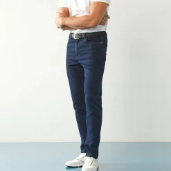 Rechte jeans met 5 zakken, ultrastretch denim - L28