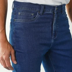 Rechte jeans met 5 zakken, ultrastretch denim - L30
