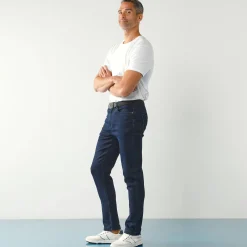 Rechte jeans met 5 zakken, ultrastretch denim - L32